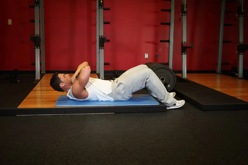 The Glute-Squeeze Torso Fold (midsection rise - barebones novice)