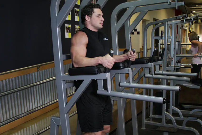 The Parallel-Bar Pelvis Lift (core stretcher - odd gear starter)