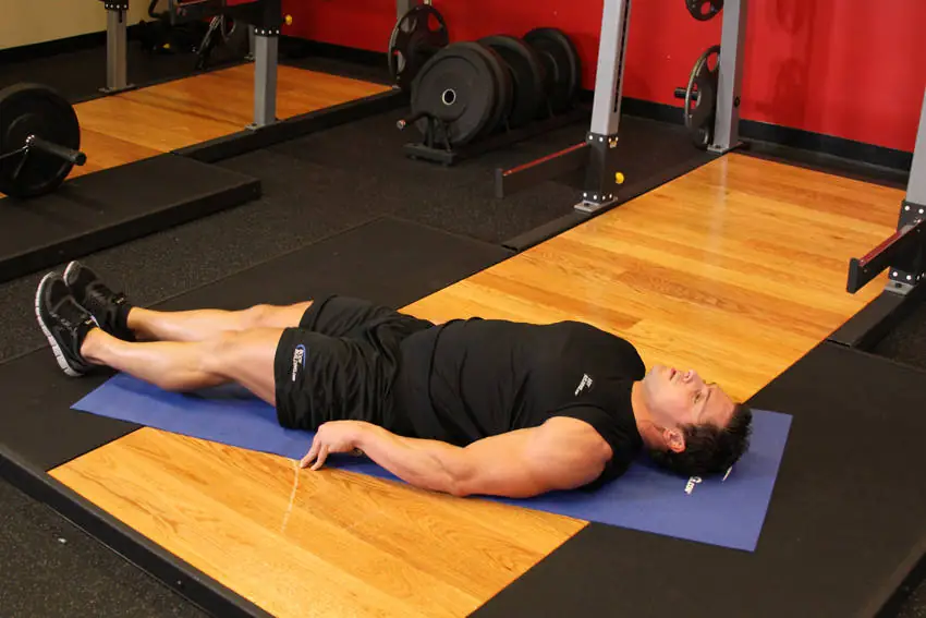 Knee-To-Chest Squeeze (Core - Bare Anatomy Novice)